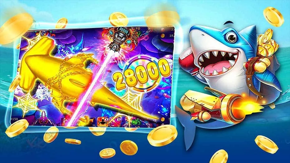 Visual arcade bawah laut untuk permainan tembak ikan BW888